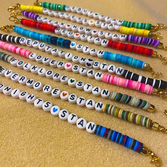 Jewelry | Custom Or Premade Taylor Swift Friendship Bracelets | Poshmark